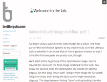 Tablet Screenshot of brettterpstra.com